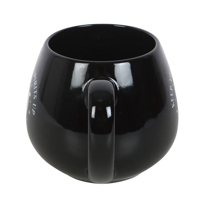 Keep Your Spirits Up Rounded Ghost Mug N/A