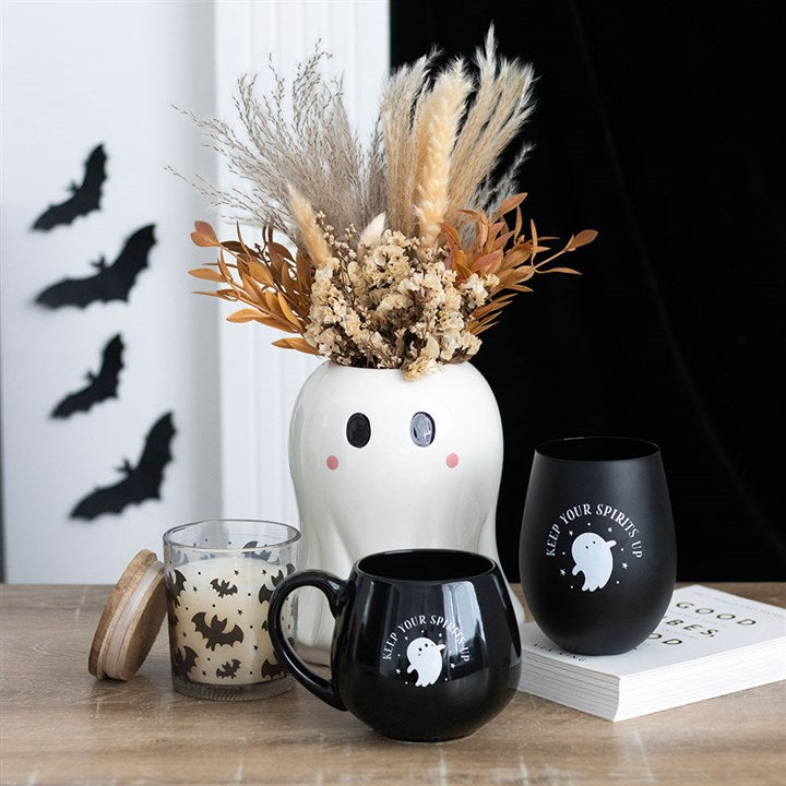 Keep Your Spirits Up Stemless Ghost Glass N/A
