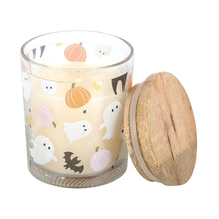 Sweet and Spooky Candy Corn Candle N/A