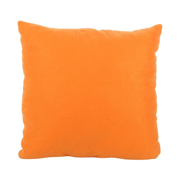 Square Sweet and Spooky Ghost Print Cushion N/A