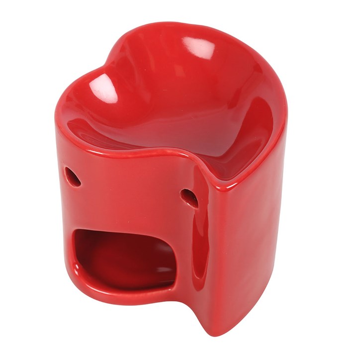 Red Heart Oil Burner and Wax Warmer N/A