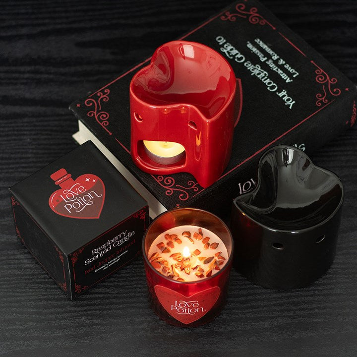 Red Heart Oil Burner and Wax Warmer N/A