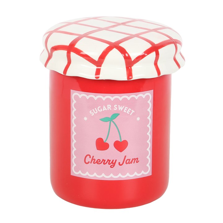 Cherry Jam Jar Oil Burner and Wax Warmer N/A