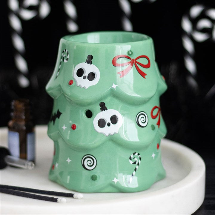 Creepy Christmas Tree Oil Burner and Wax Warmer N/A