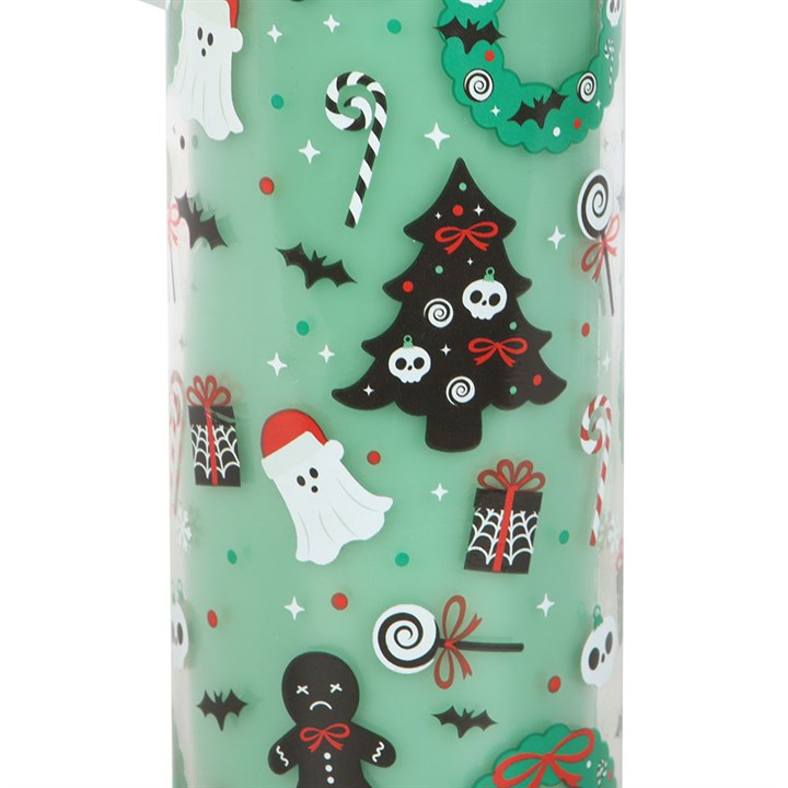 Merry Creepmas Cursed Candy Cane Tube Candle N/A