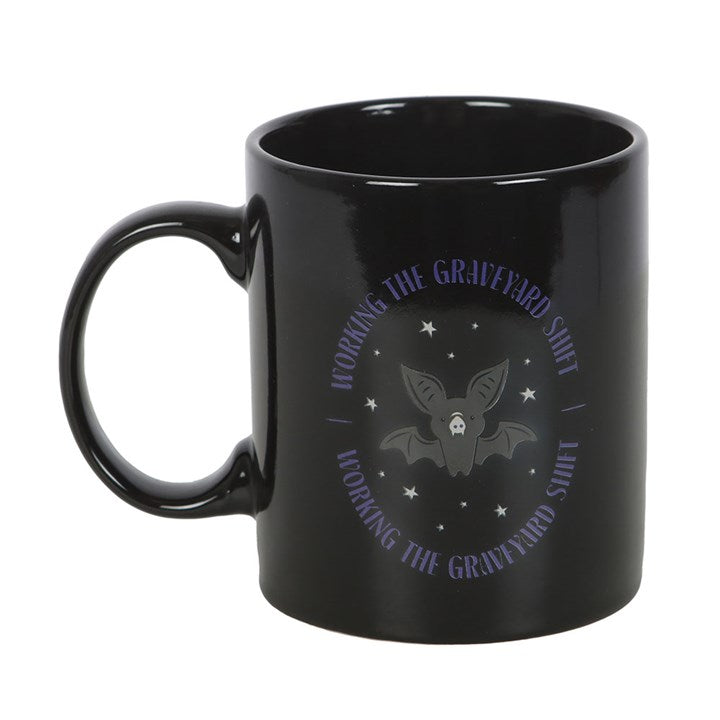 Graveyard Shift Bat Mug N/A