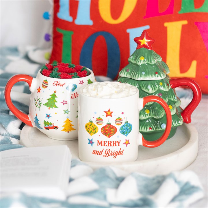Merry and Bright Bauble Mug N/A