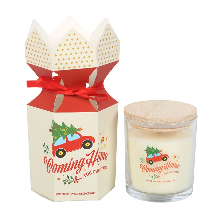 Coming Home for Christmas Spiced Berry Candle N/A