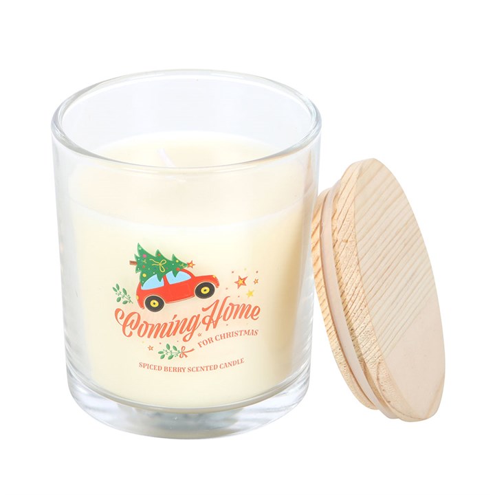 Coming Home for Christmas Spiced Berry Candle N/A