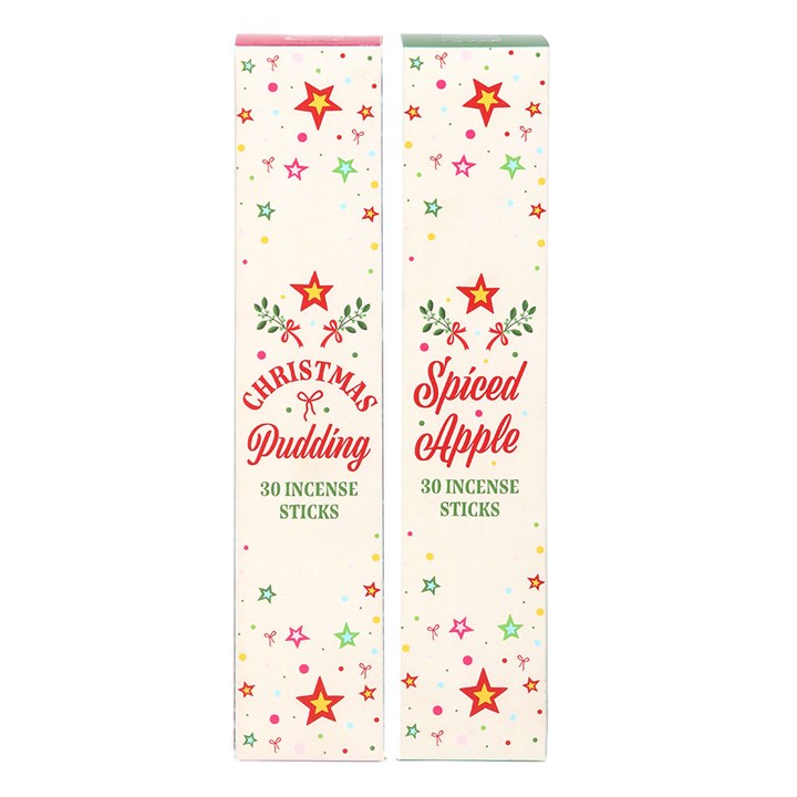 Set of 2 Nostalgic Christmas Incense Stick Packs N/A