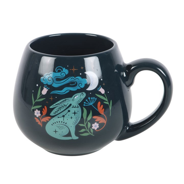 Midnight Hare Rounded Mug N/A