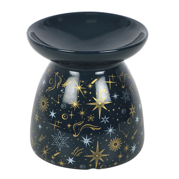 Blue Starry Night Oil Burner and Wax Warmer N/A