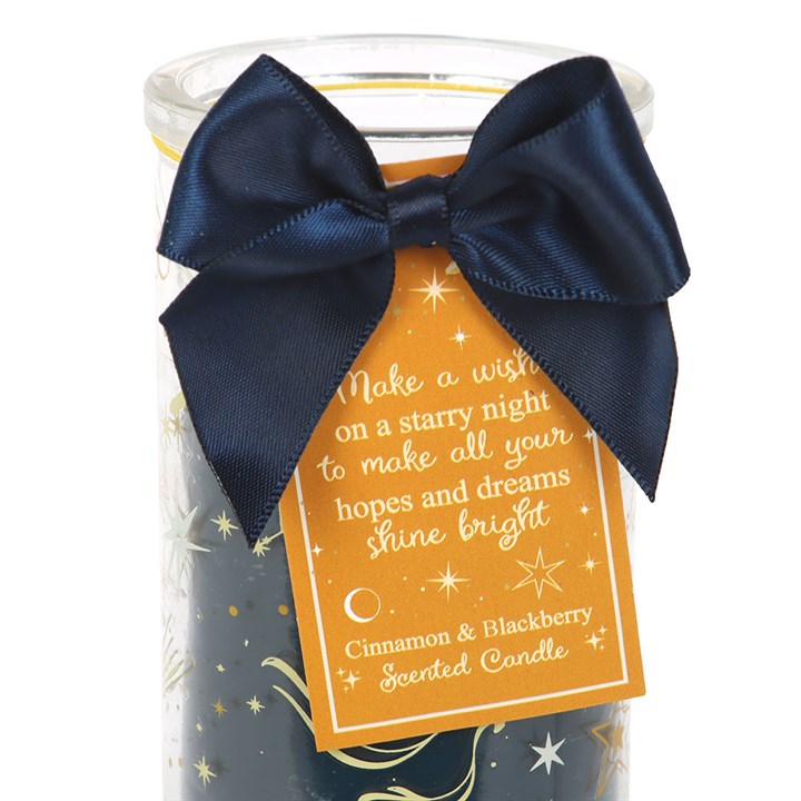 Starry Night Cinnamon & Blackberry Tube Candle N/A
