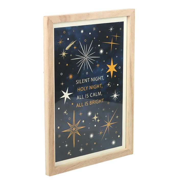 Silent Night Framed Wall Art Print N/A