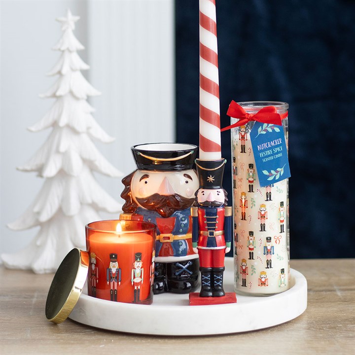 Nutcracker Shaped Oil Burner and Wax Warmer N/A