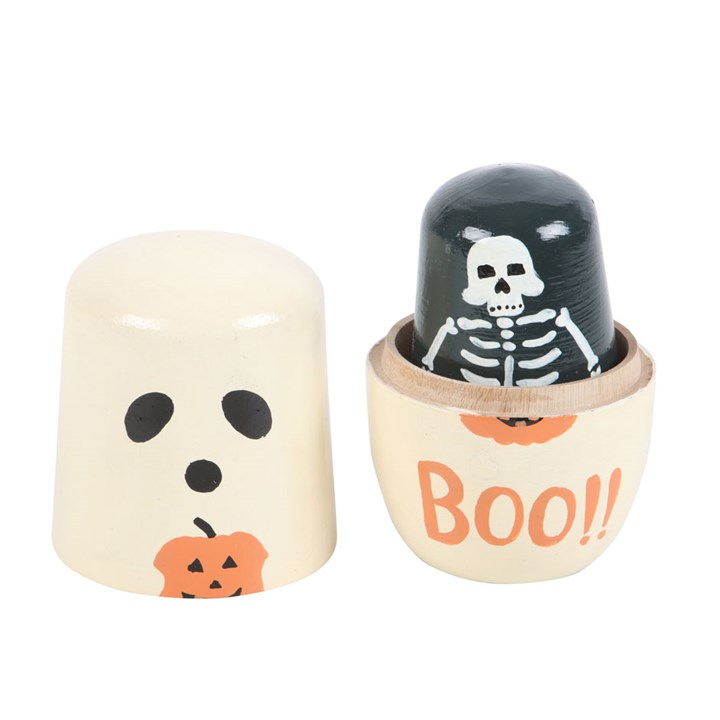 Halloween Russian Nesting Doll Set N/A