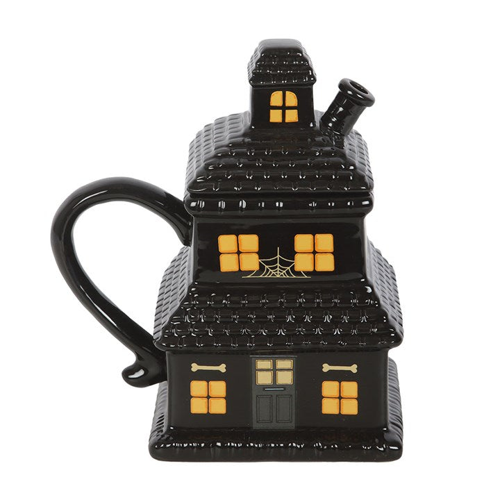 Black Haunted House Mug N/A