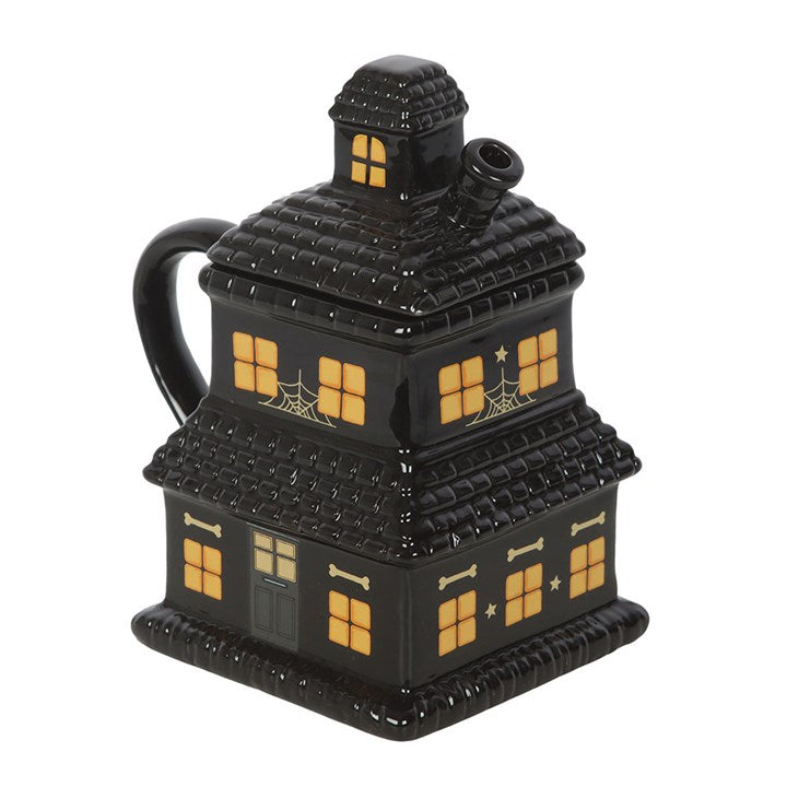 Black Haunted House Mug N/A