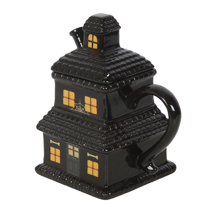 Black Haunted House Mug N/A
