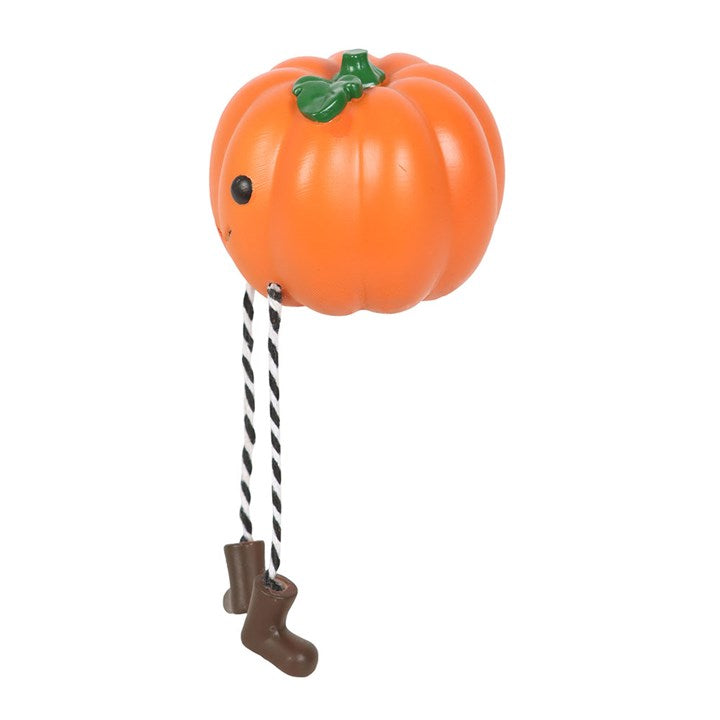 Cute Smiling Pumpkin Shelf Sitter Ornament N/A