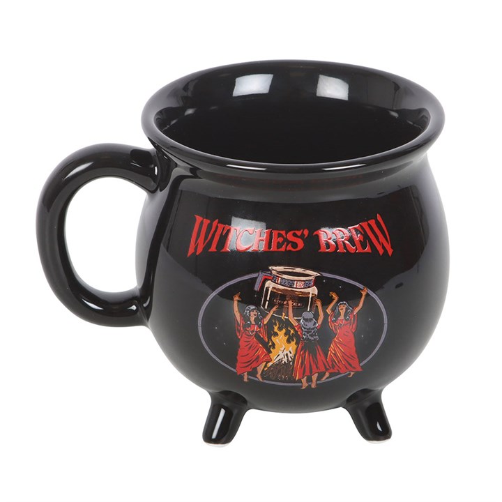Witches' Brew Cauldron Mug by Steven Rhodes N/A
