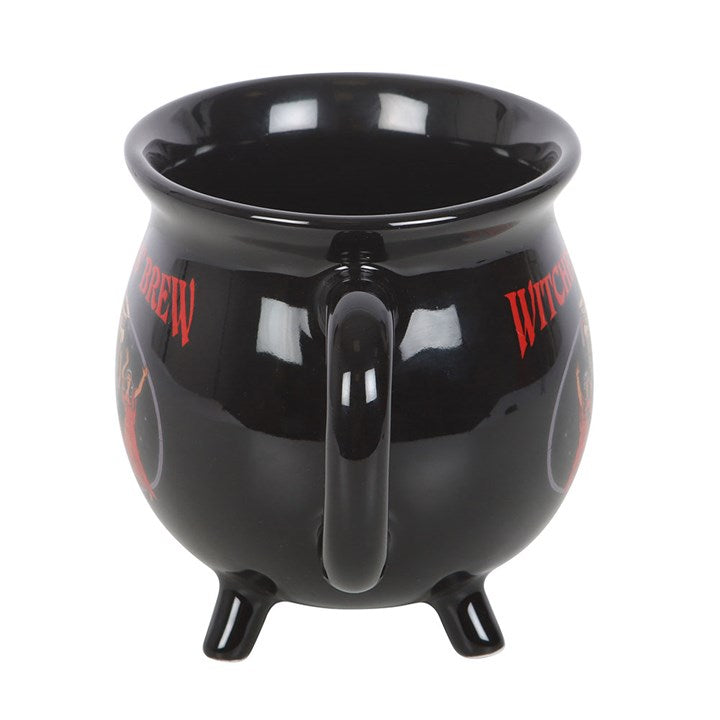 Witches' Brew Cauldron Mug by Steven Rhodes N/A