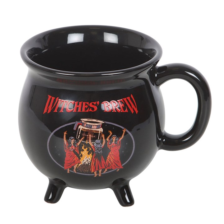 Witches' Brew Cauldron Mug by Steven Rhodes N/A