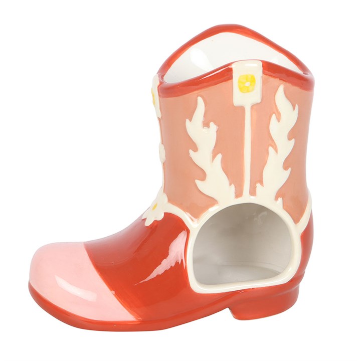 Cowboy Boot Oil Burner and Wax Warmer N/A