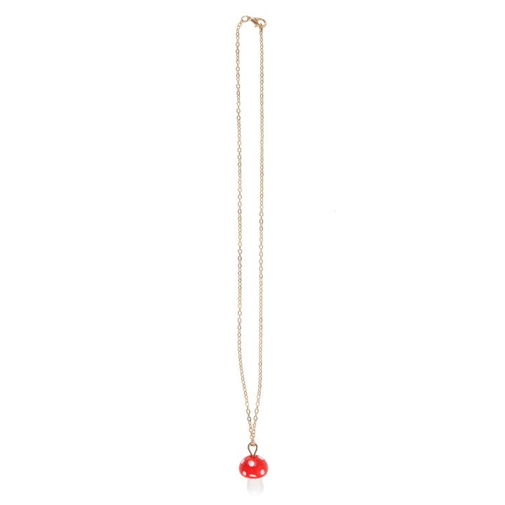 Toadstool Charm Necklace Card N/A