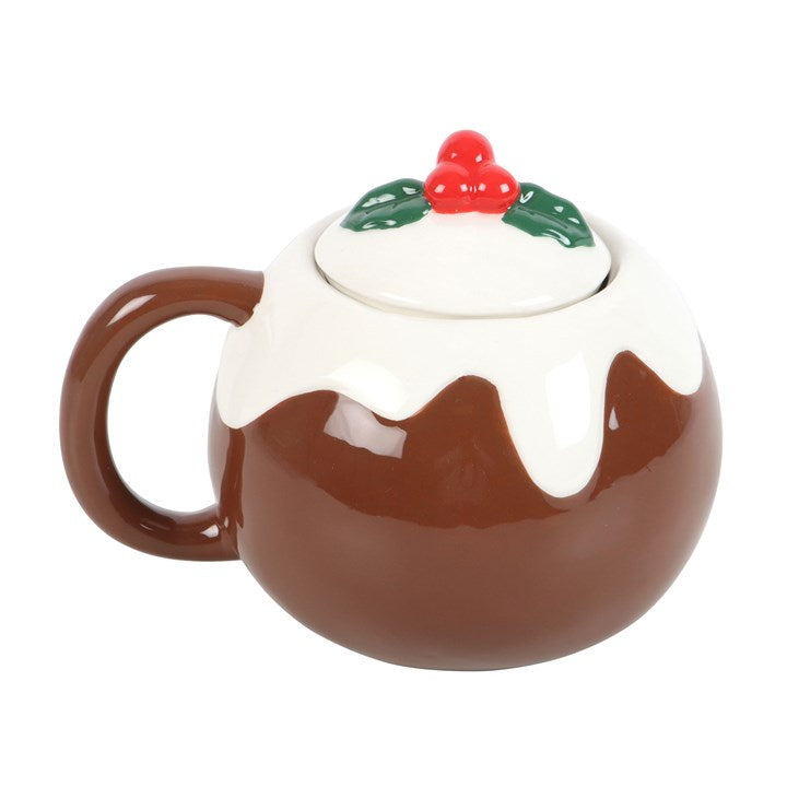 Christmas Pudding Shaped Mug N/A