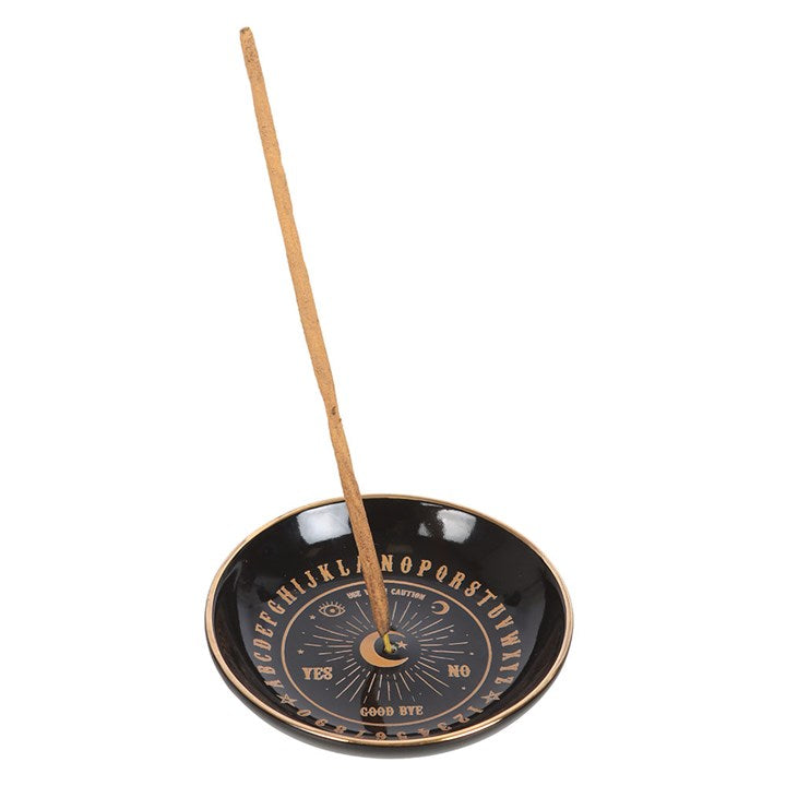 Black Talking Board Incense Holder N/A