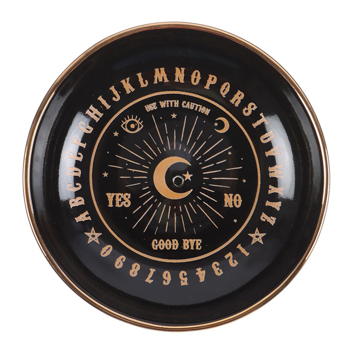 Black Talking Board Incense Holder N/A