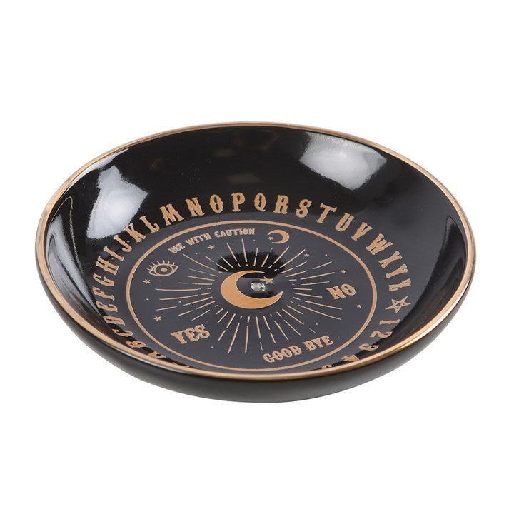 Black Talking Board Incense Holder N/A