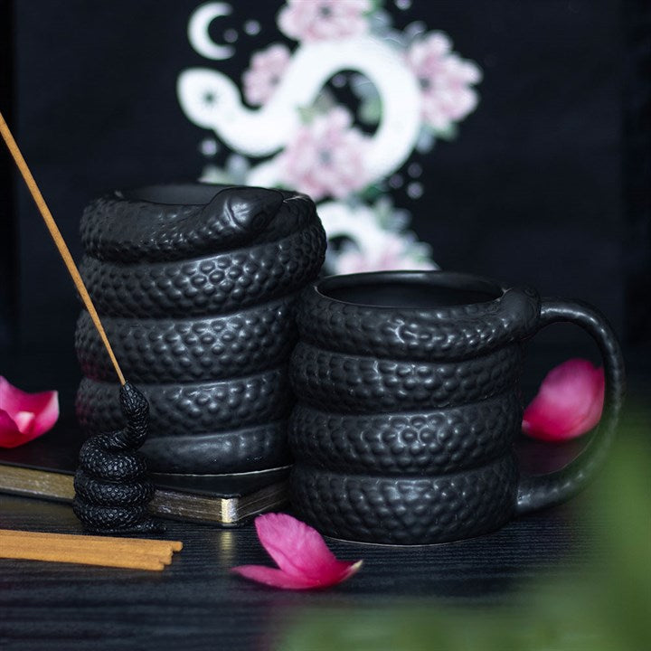 Black Snake Oil Burner and Wax Warmer N/A