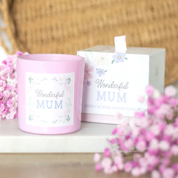 Wonderful Mum Cherry Blossom Candle N/A