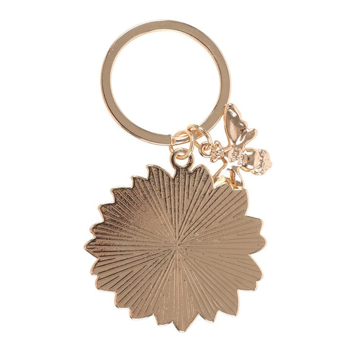 You Are My Sunshine Sunflower Keyring N/A