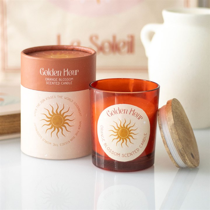 Golden Hour Orange Blossom Candle N/A