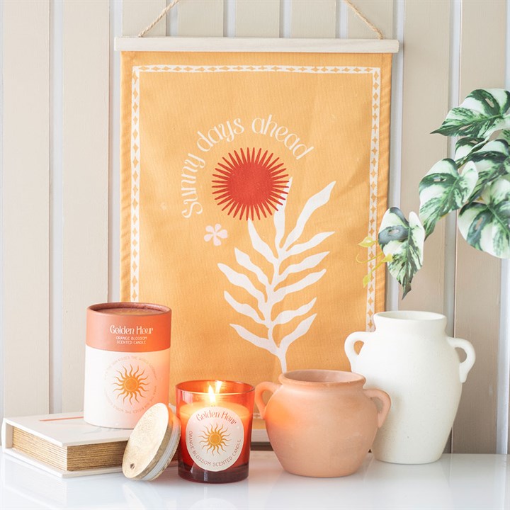 Golden Hour Orange Blossom Candle N/A
