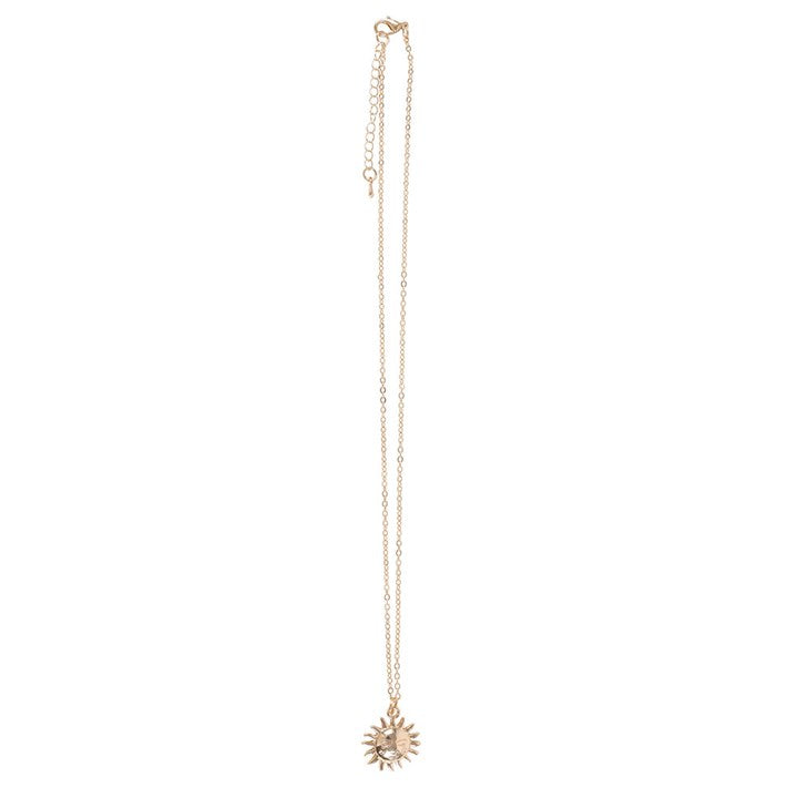 Sun Necklace on Birthday Card N/A