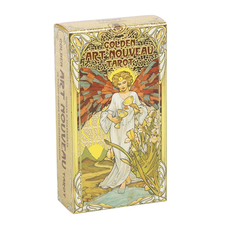 Golden Art Nouveau Tarot Cards N/A