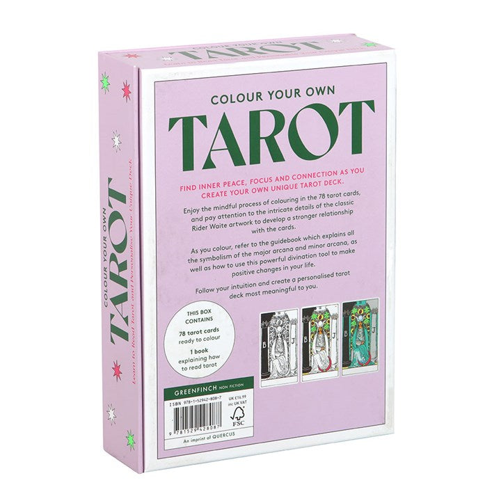 Colour Your Own Tarot Cards N/A