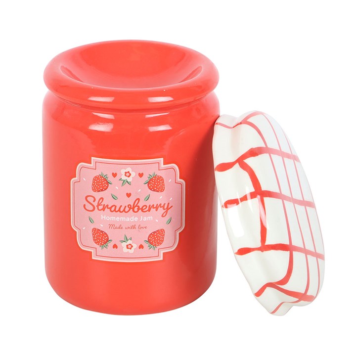 Strawberry Jam Jar Oil Burner and Wax Warmer N/A