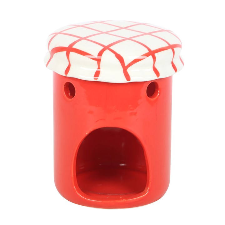Strawberry Jam Jar Oil Burner and Wax Warmer N/A