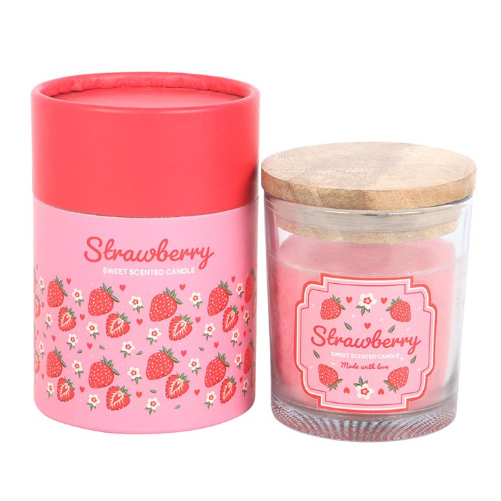 Strawberry Scented Candle N/A