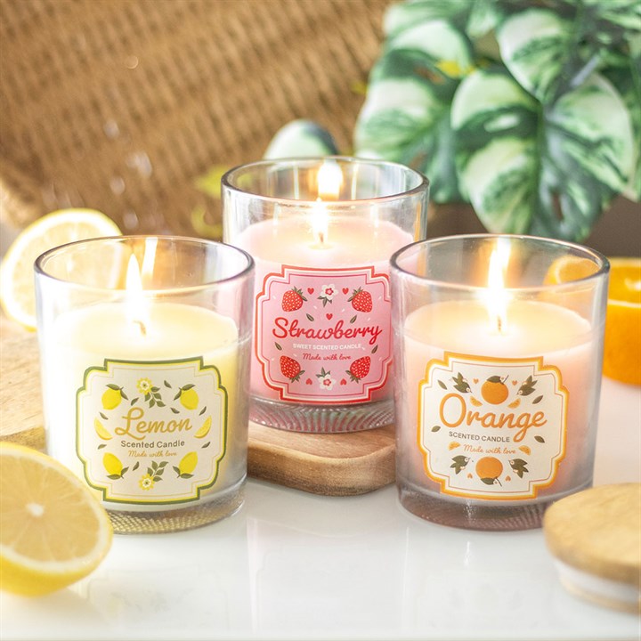 Strawberry Scented Candle N/A