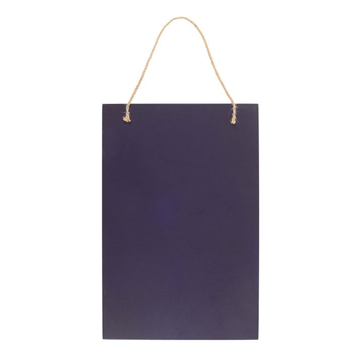 The Magic Is in You Hanging Sign Back Purple Blue