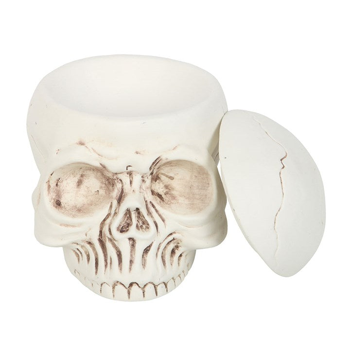Weathered Skull Oil Burner and Wax Warmer N/A