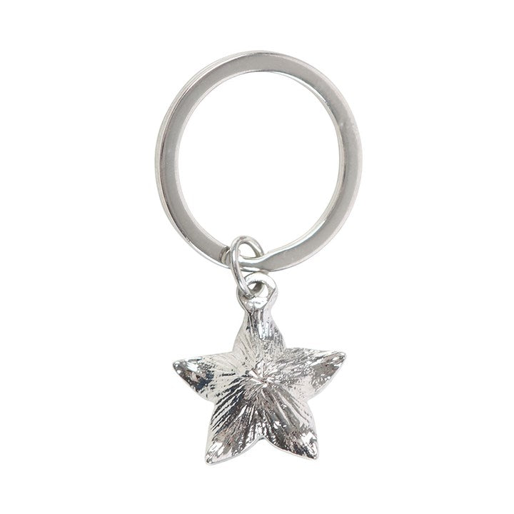 Deadly Nightshade Keyring with Black Obsidian N/A