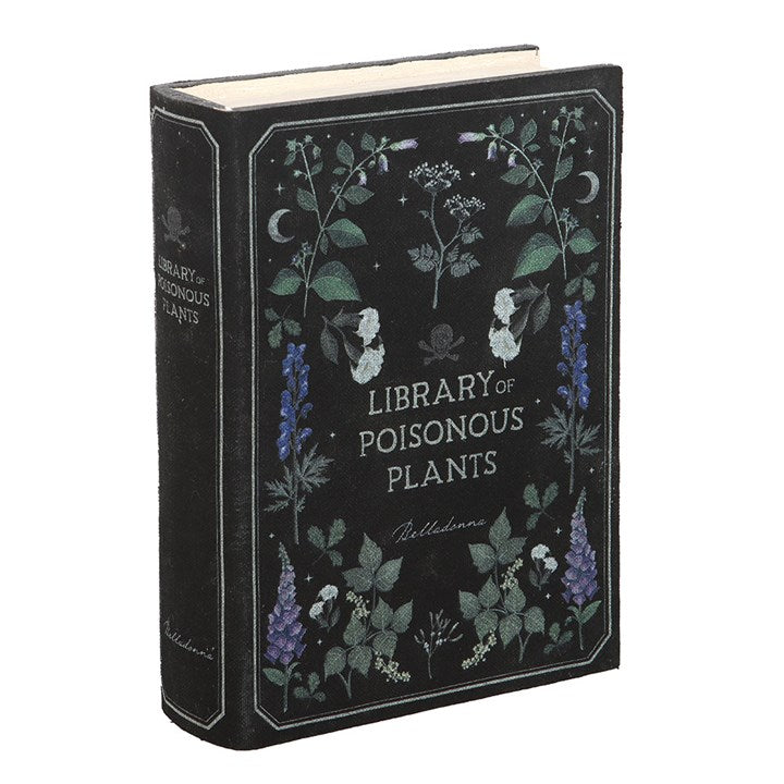 Library of Poisonous Plants Book Shaped Storage Box N/A