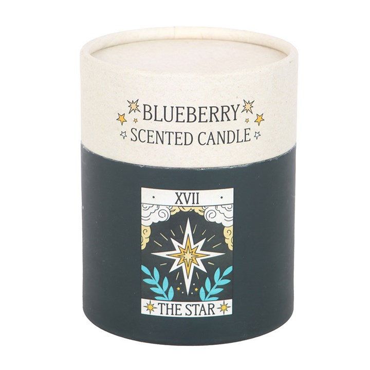 The Star Vintage Tarot Blueberry Candle N/A